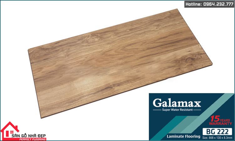 Sàn gỗ Galamax 8mm BG222 - Ảnh 4