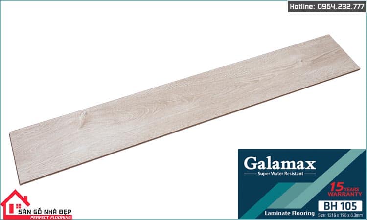 Sàn gỗ Galamax 8mm BH105 - Ảnh 4