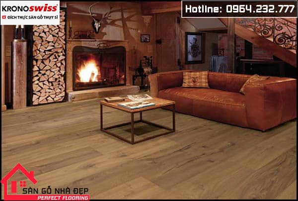 Sàn gỗ Thụy Sĩ 14ly D4495