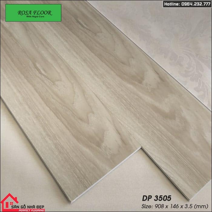 sàn nhựa hèm khóa 3.5ly DP3505