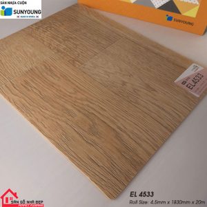 Sàn nhựa cuộn Sunyoung EL4533