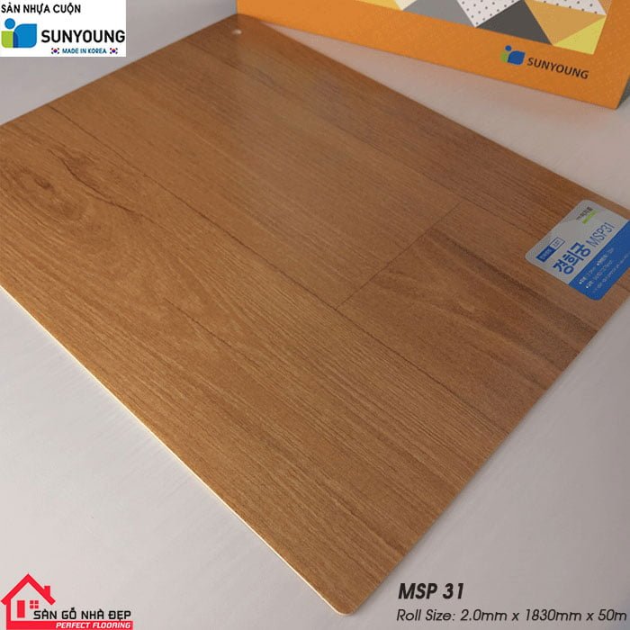 Sàn nhựa cuộn SUNYOUNG MSP31 | Báo giá sàn nhựa rẻ nhất Hà Nội