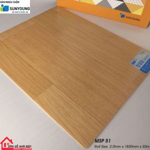 Sàn nhựa cuộn Sunyoung msp51
