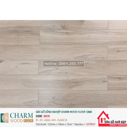 Sàn gỗ Charm S3121 - Ảnh 3
