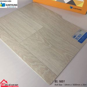 Sàn nhựa cuộn Sunyoung el1831