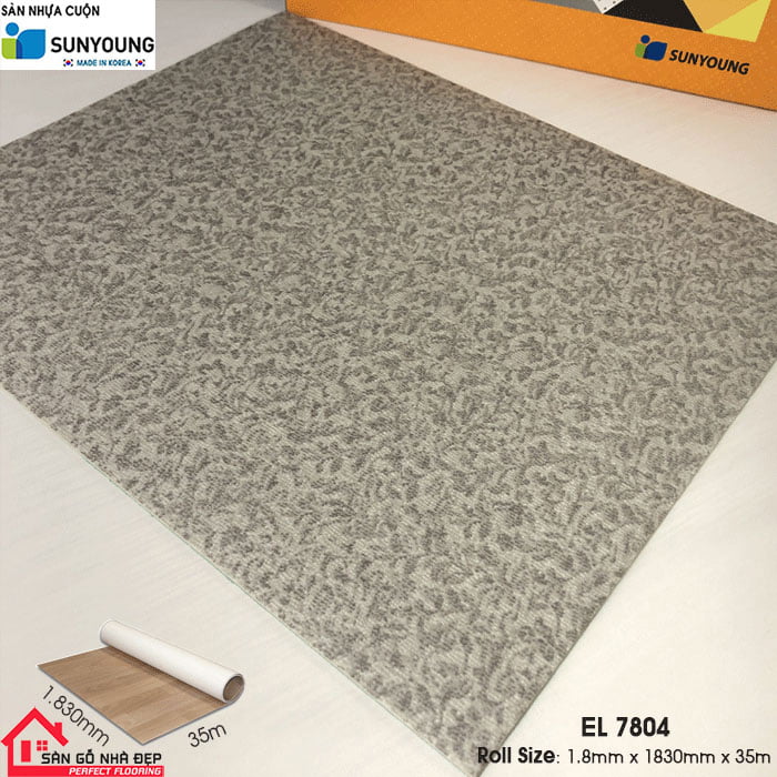 Sàn nhựa cuộn Sunyoung el7804