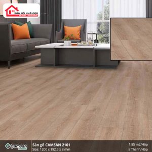 Sàn Gỗ Camsan Modern 8mm 2101
