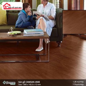 Sàn Gỗ Camsan 12mm 4500