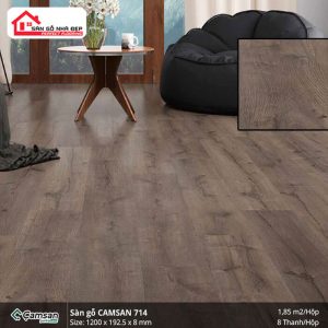 Sàn Gỗ Camsan Klasik 8mm 714