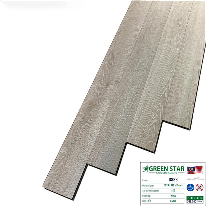 Sàn gỗ Green Star G888 | Báo giá sàn gỗ Green Star tốt nhất thị trường