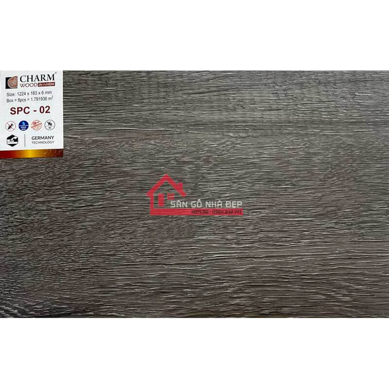 Sàn nhựa Charm Wood SPC02