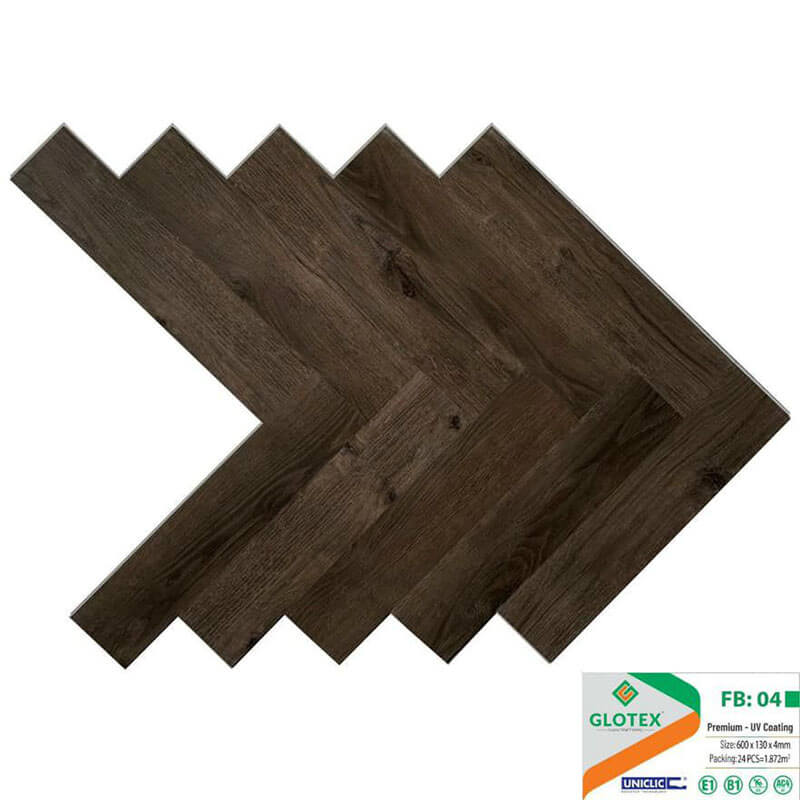 sàn nhựa glotex xương cá FB04