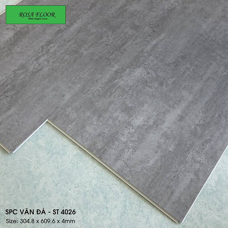 Sàn nhựa Rosa vân đá ST4026 - Ảnh 2