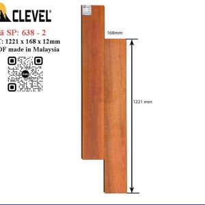 Alternative view of Sàn gỗ Clevel 638-2