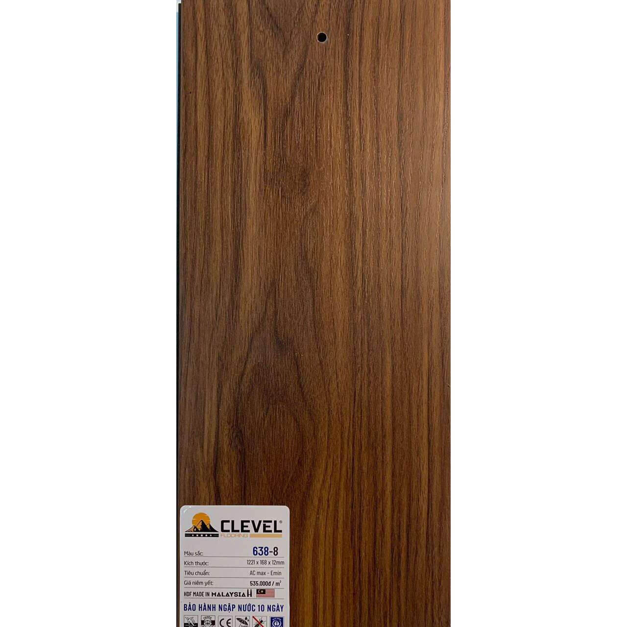 Sàn gỗ Clevel 638-8