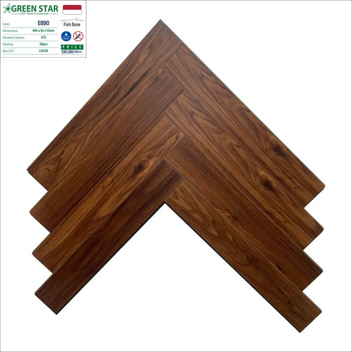 Sàn gỗ Green Star G990 | Báo giá sàn gỗ Green Star tốt nhất thị trường