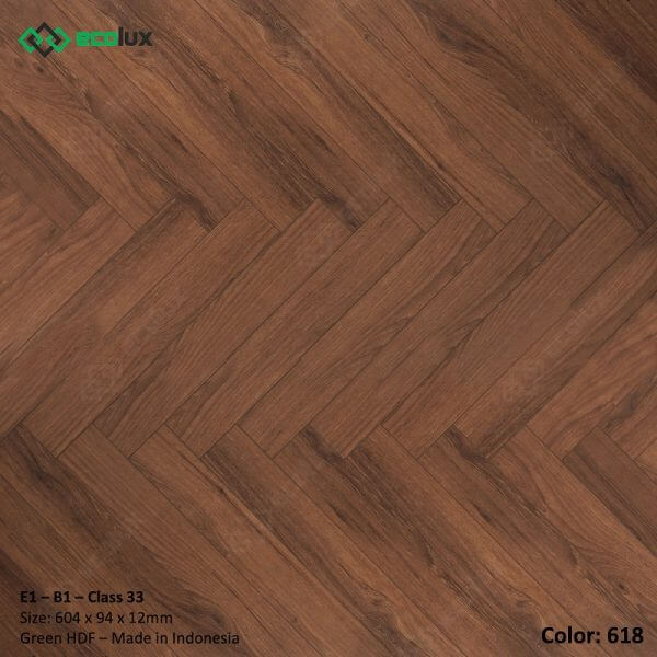 Sàn gỗ Ecolux Xương Cá E618