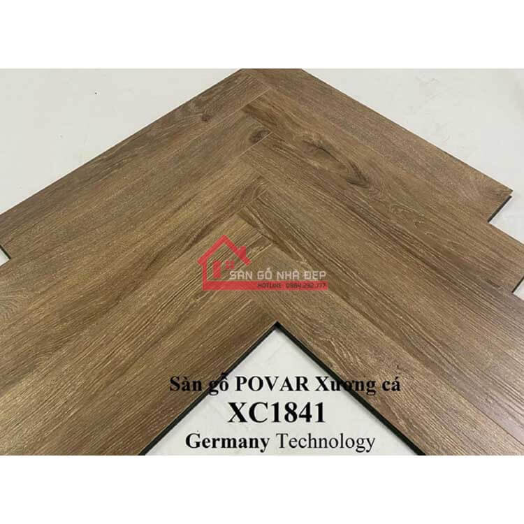 Sàn gỗ Povar Xương Cá XC1841