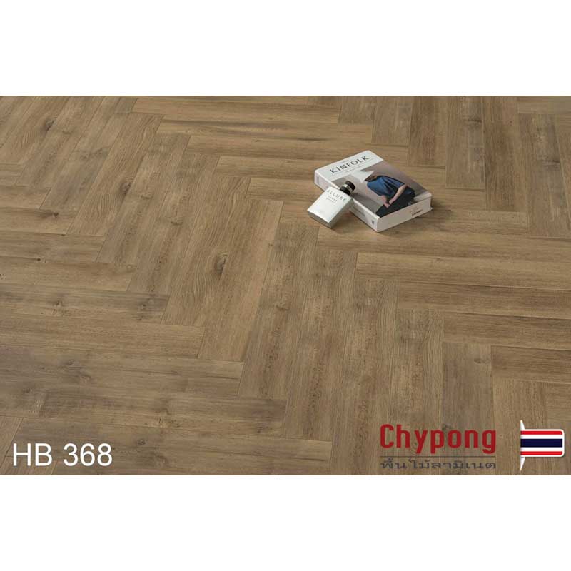 Sàn gỗ xương cá Chypong HB368