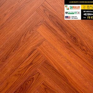 Sàn gỗ xương cá Samalay FB87