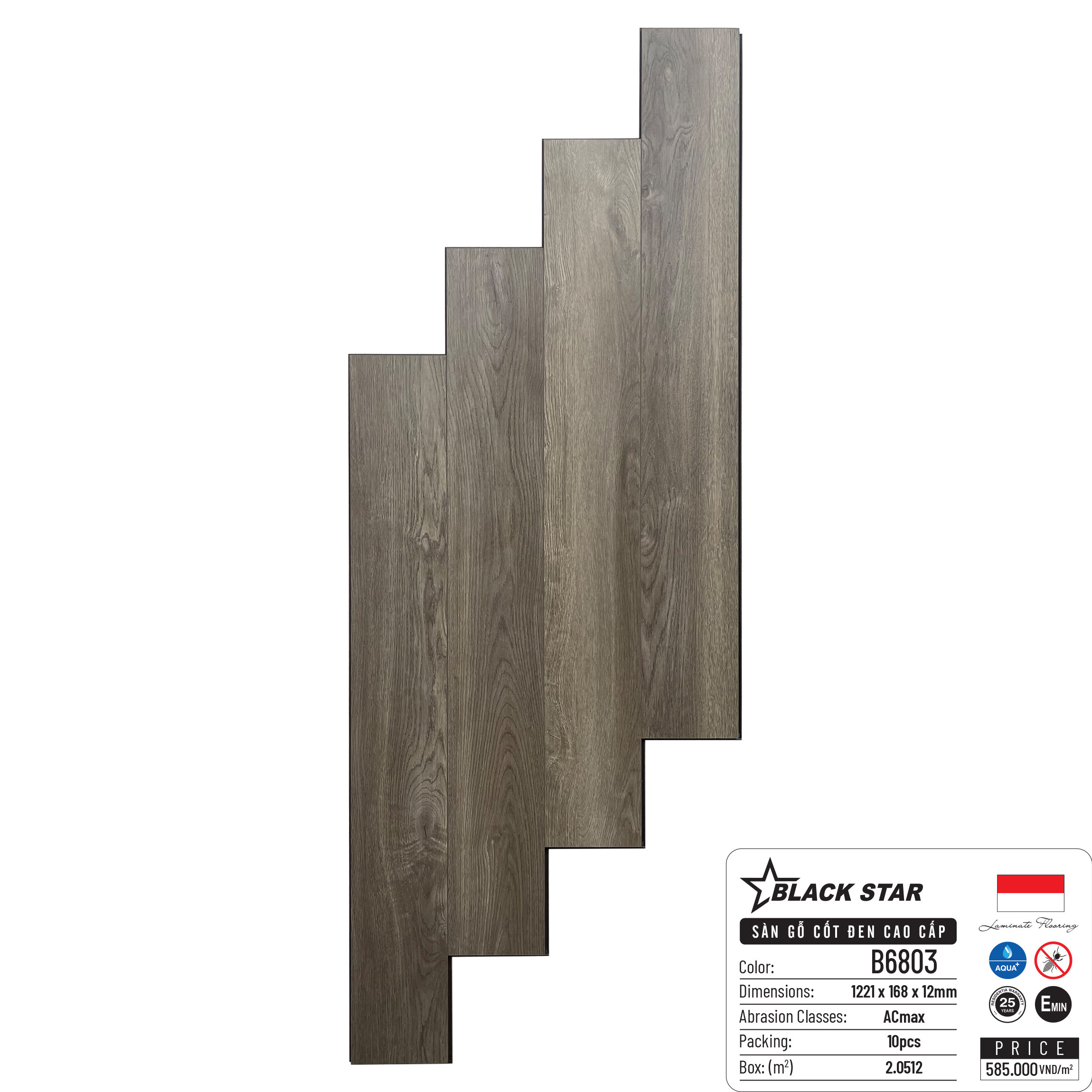 Sàn gỗ Black Star B6803