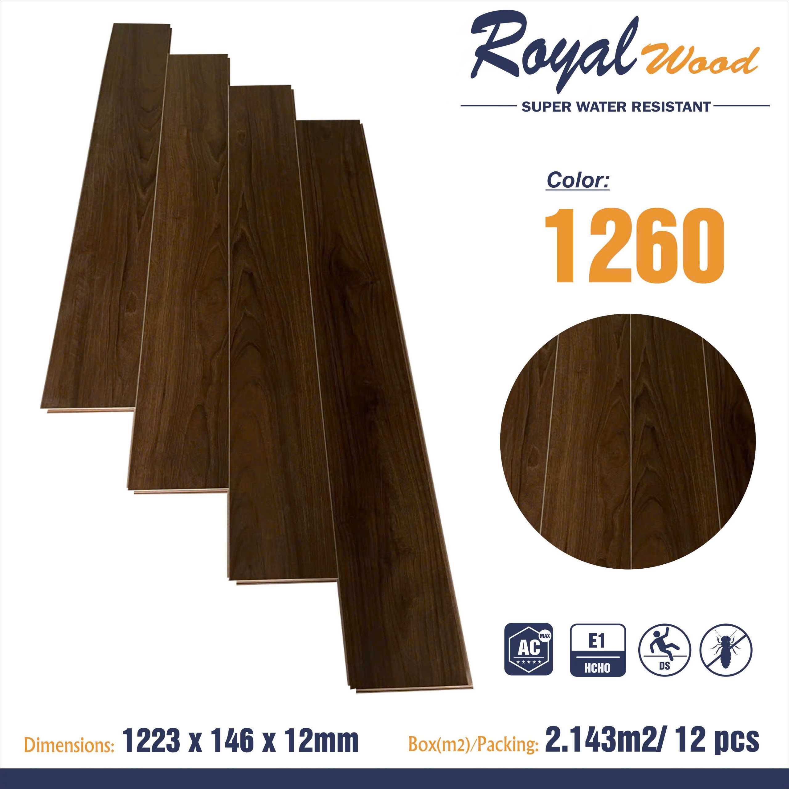Sàn gỗ Royal Wood 1260