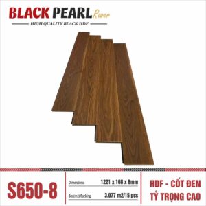 Sàn gỗ Black Pearl S650-8