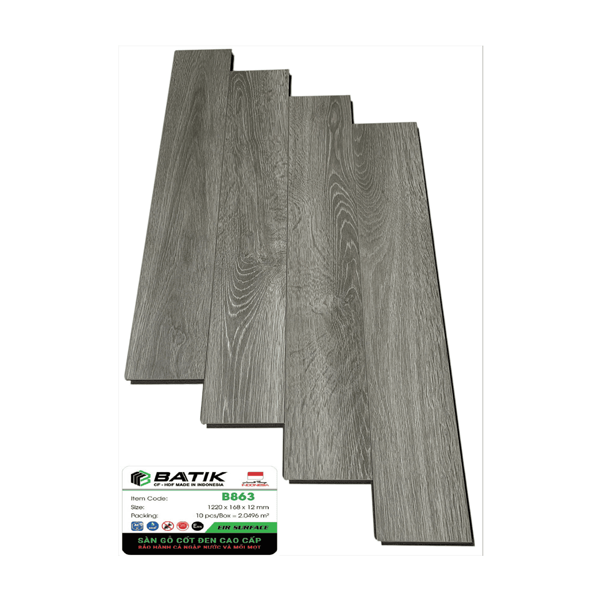 Sàn gỗ Batik B863
