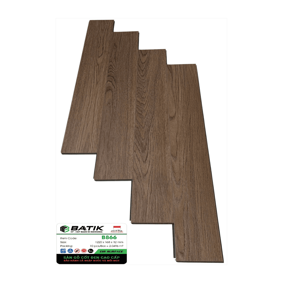 Sàn gỗ Batik B866